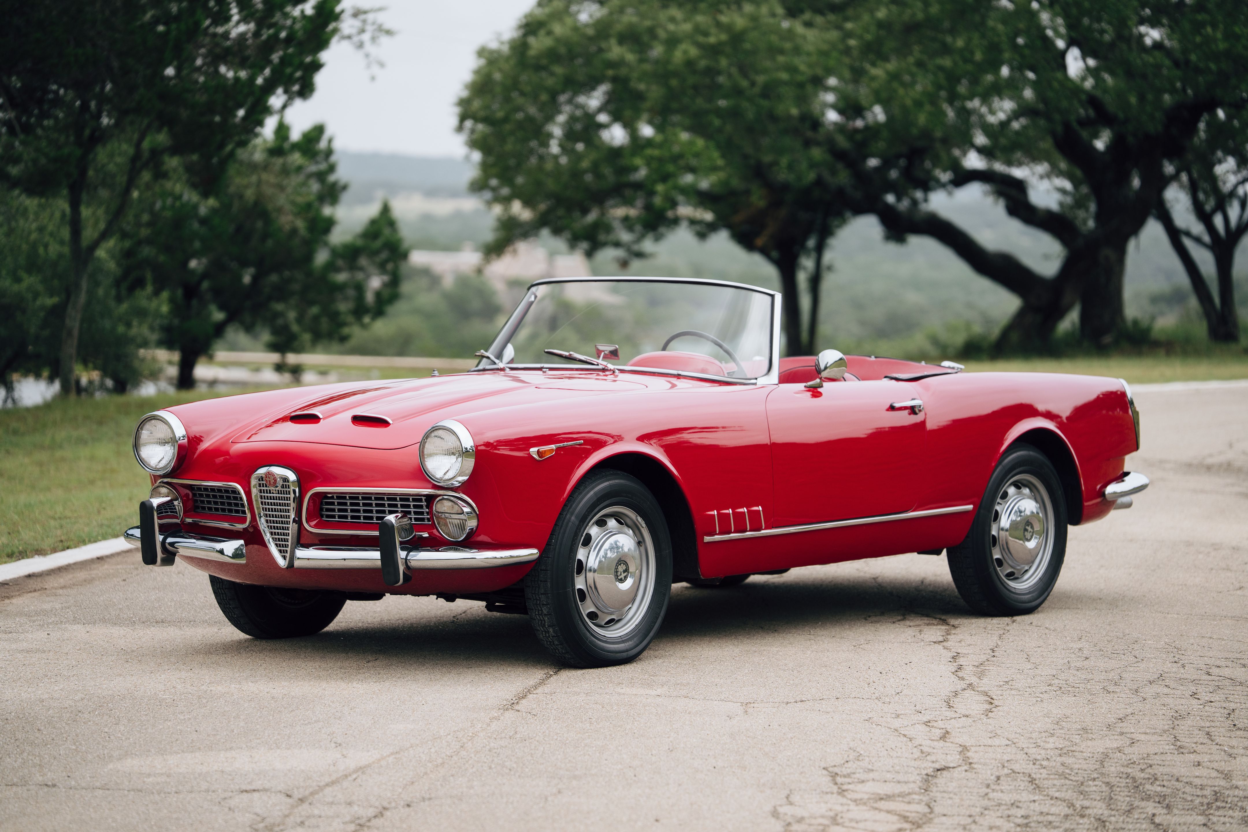 1962 Alfa Romeo 2000 sold at auction for $56,000