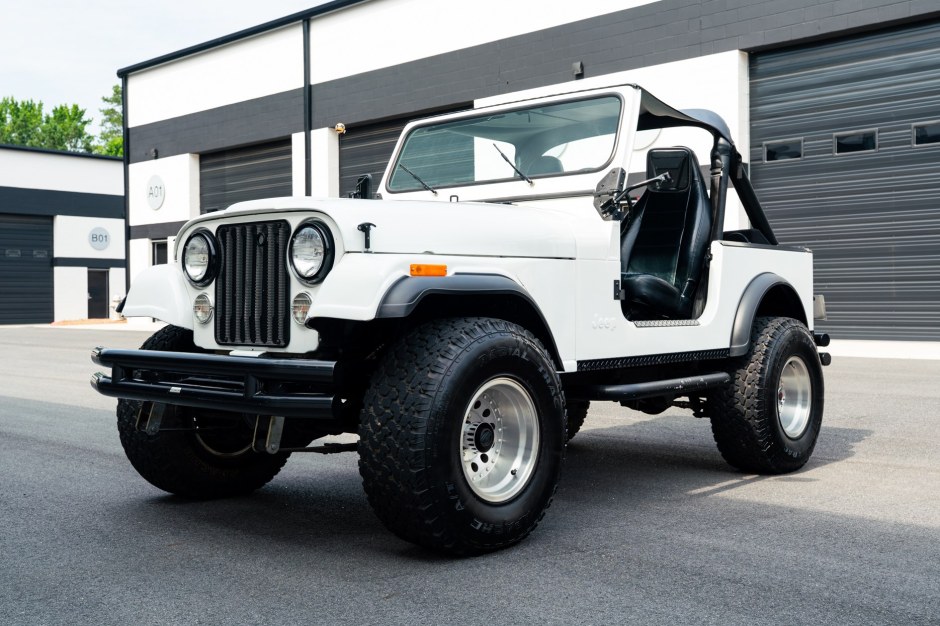 1984 Jeep CJ sold at auction for $13,751