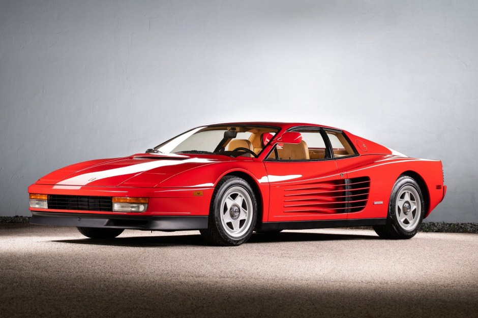 1986 Ferrari Testarossa sold at auction for $273,500