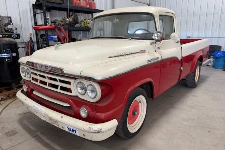 1959 Dodge D Series sold at auction for $9,100