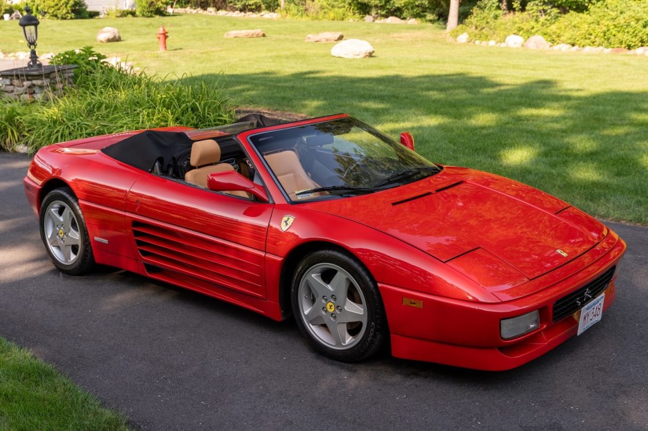 1995 Ferrari 348 sold at auction for $90,000